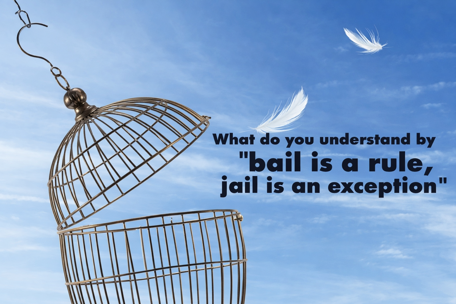 Is bail the rule or jail the norm?